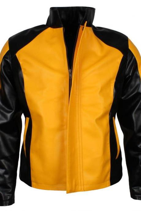 Men Infamous 2 Cosplay Jacket Handmade Mens Leather Jacket